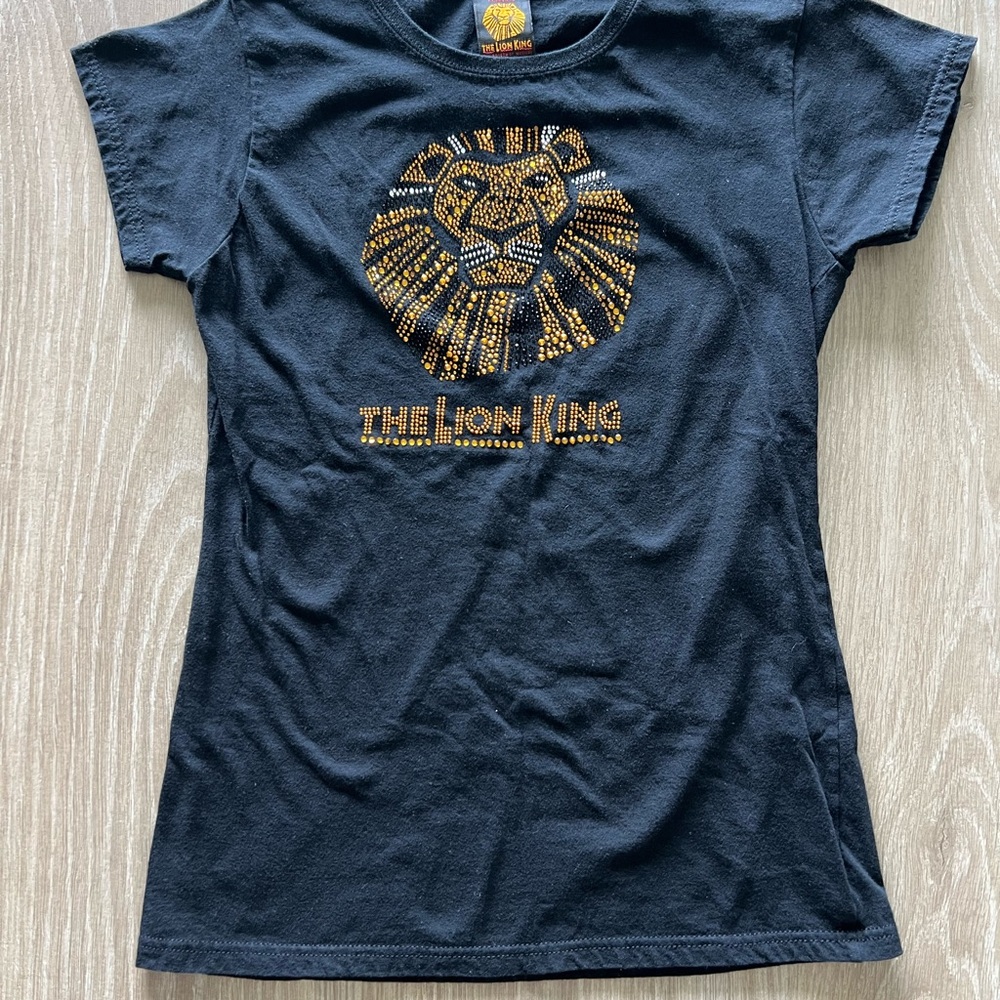 Disney Black and Gold Lion King Kids T-Shirt
